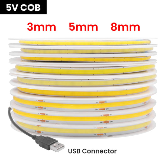 VeXora FlexGlow™ COB LED Strip Light