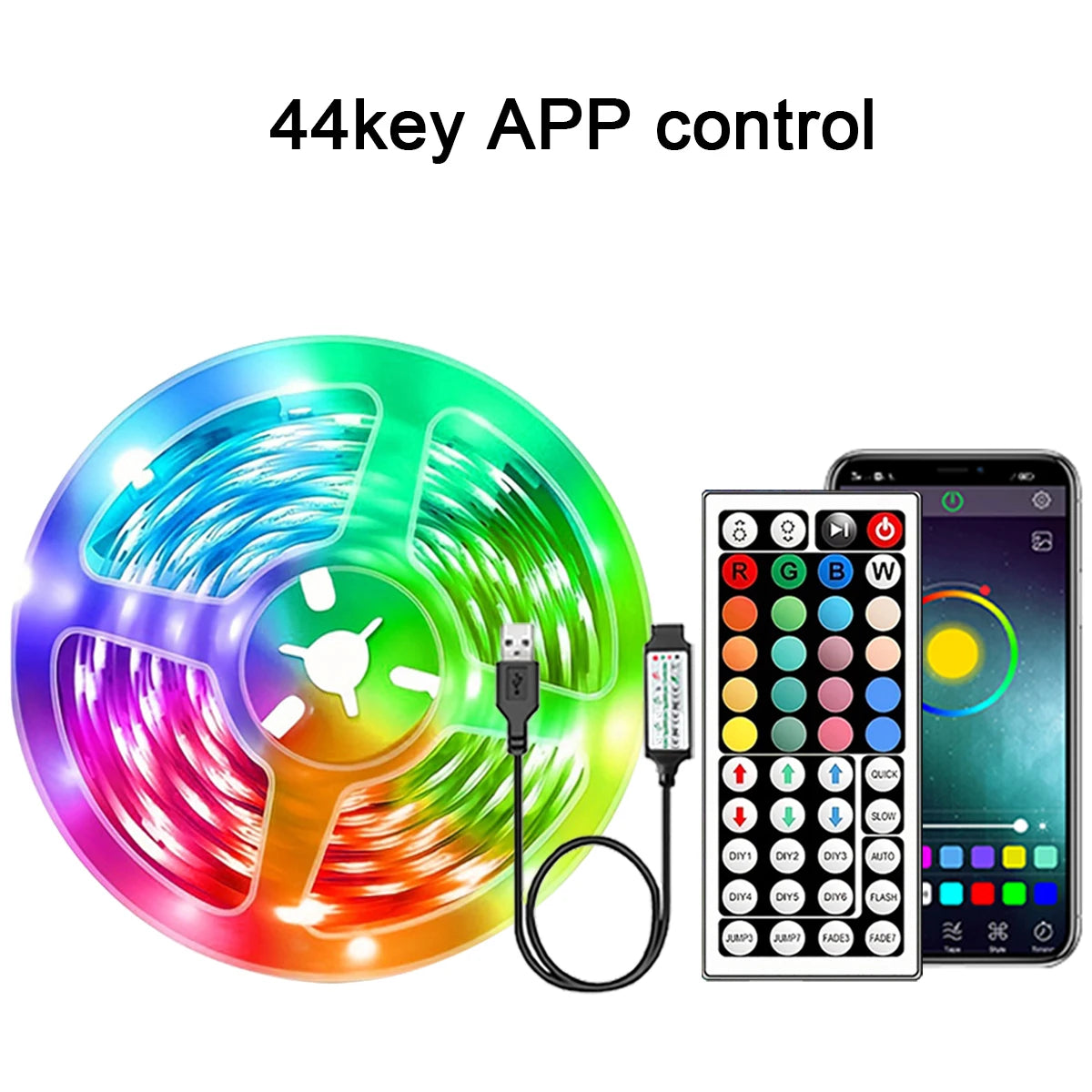 VeXora LumiSync™ RGB Smart LED Strip Light
