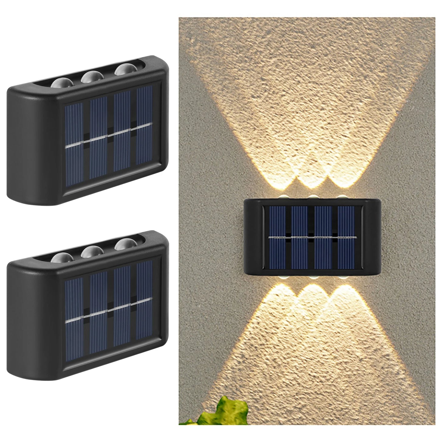 VeXora SolarGlow™ Outdoor Wall Light