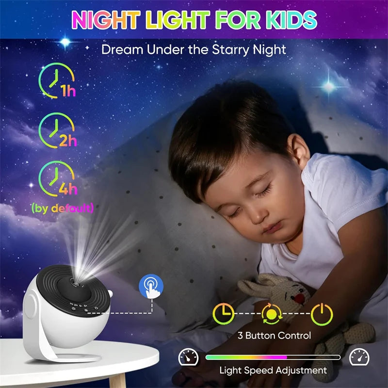 VeXora GalaxyGlow™ 360° Star Projector Lamp