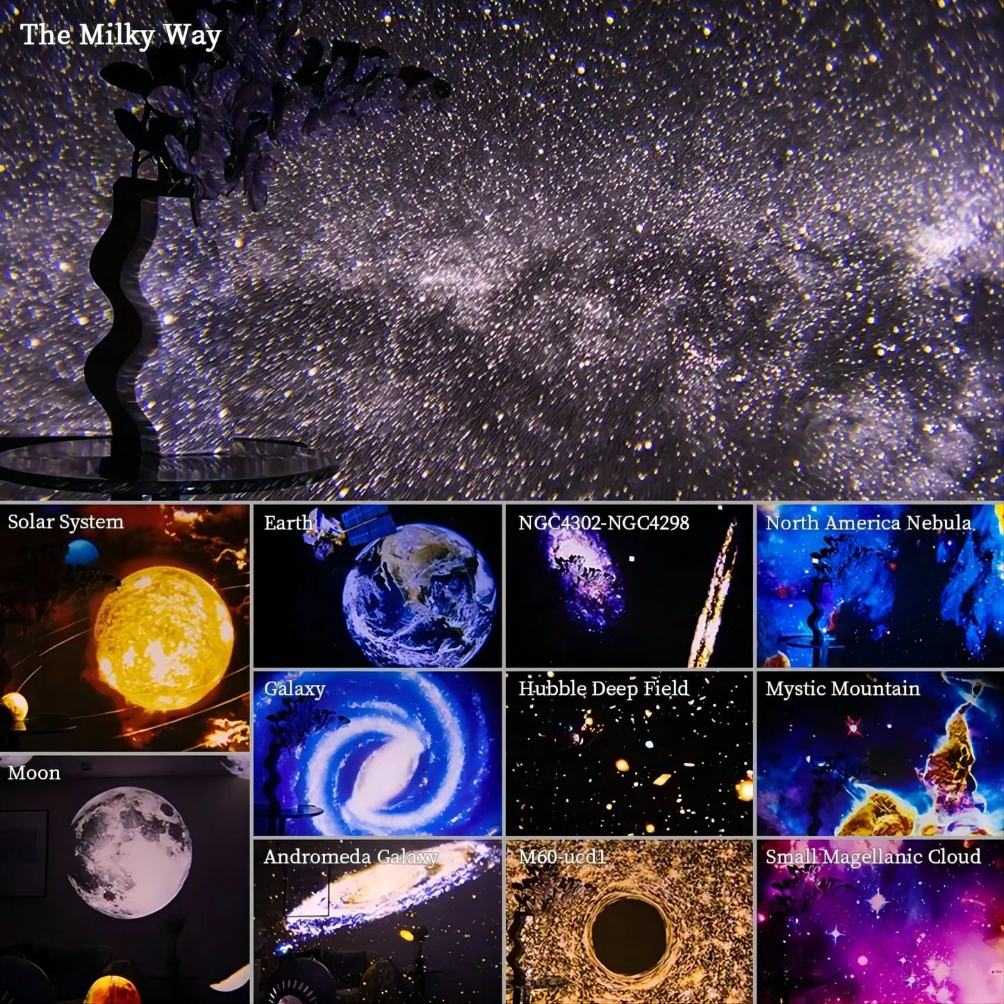 VeXora GalaxyGlow™ 360° Star Projector Lamp