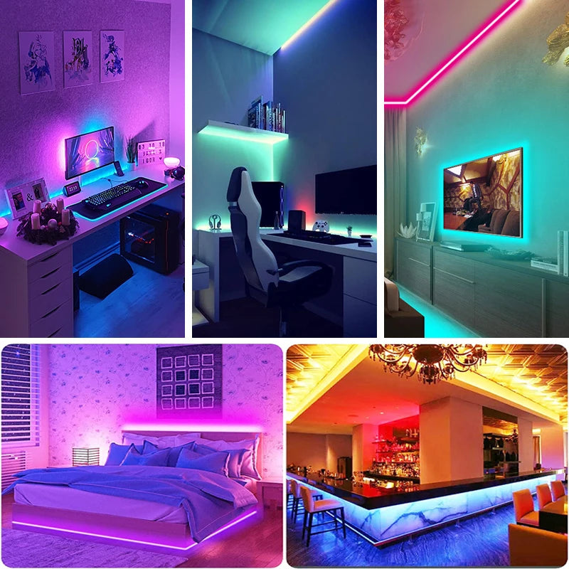 VeXora AuraBeat™ RGB Music Sync LED Strip Light