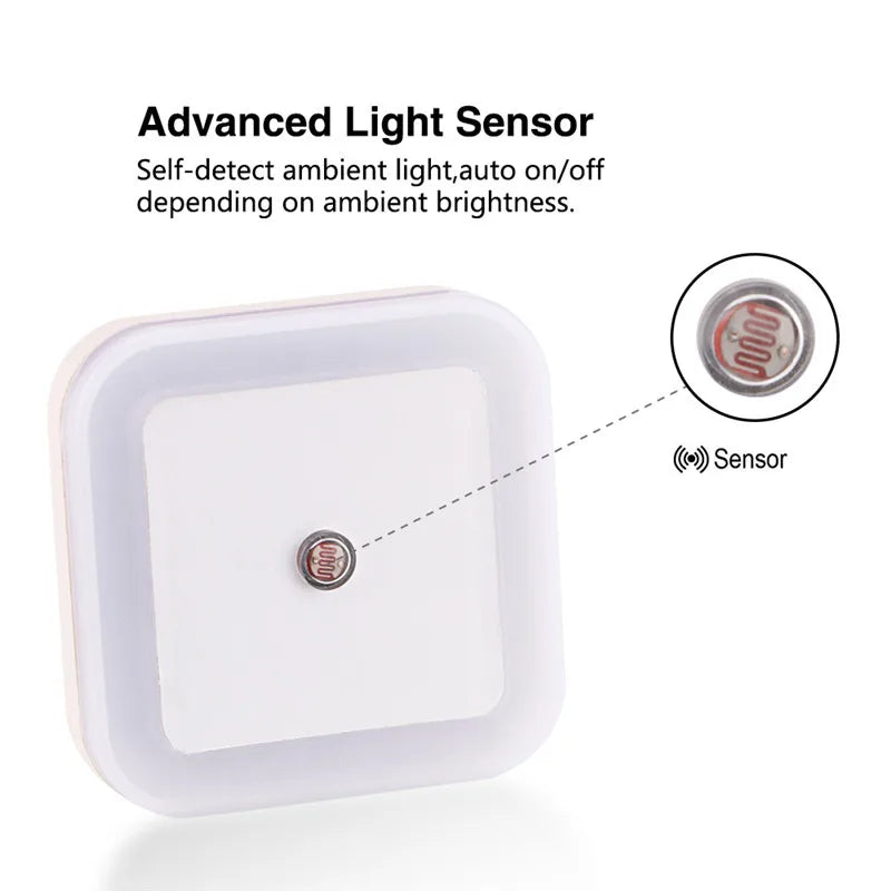 VeXora GlowSense™ Smart Motion Night Light (Plug-In)
