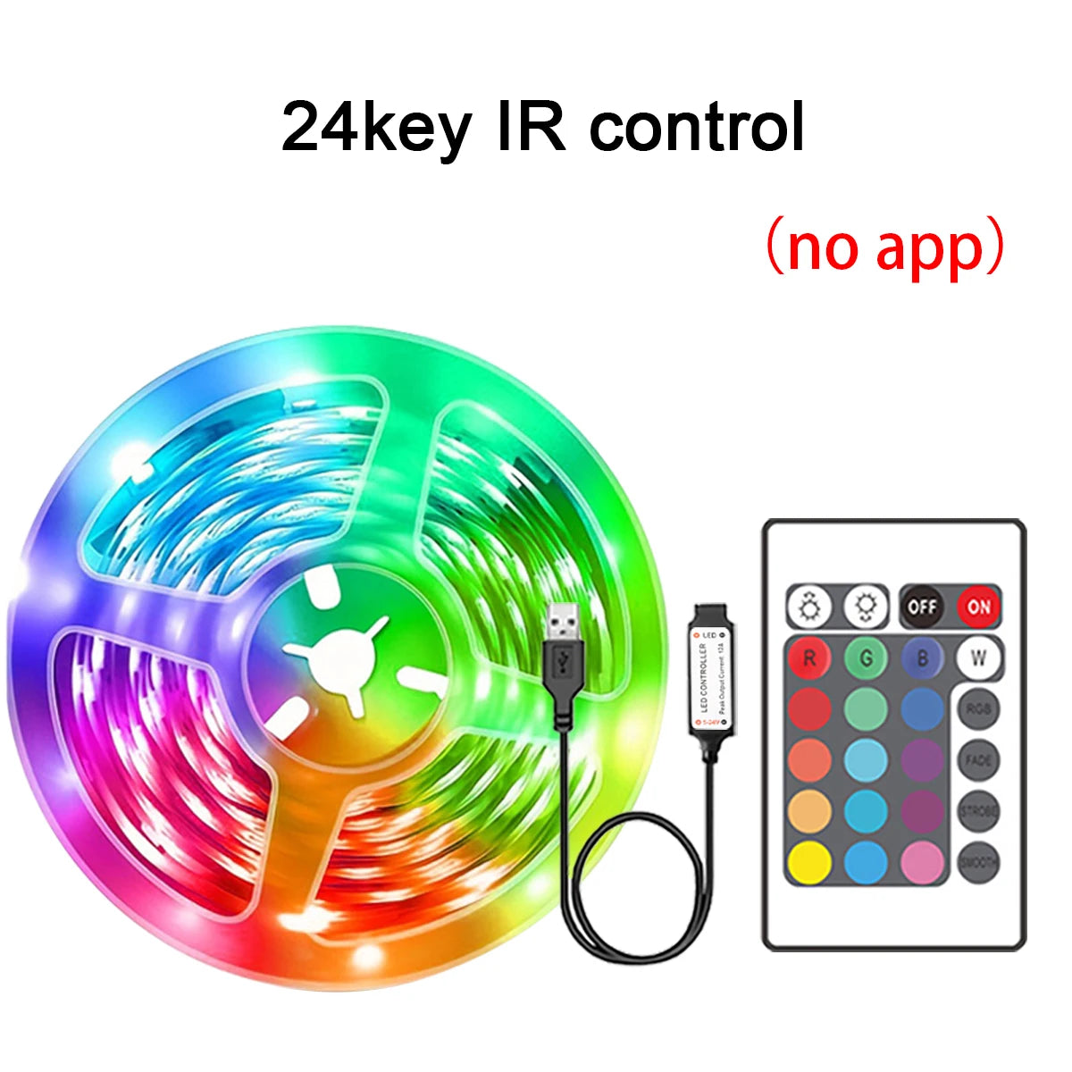 VeXora LumiSync™ RGB Smart LED Strip Light
