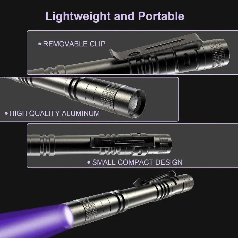 VeXora UVBeam™ Mini Tactical UV Flashlight
